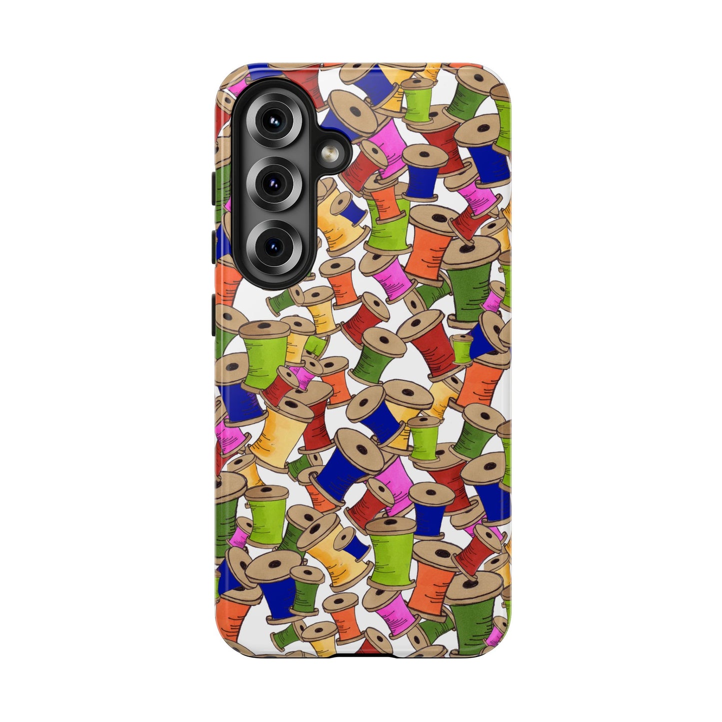 Spoolopoly White Phone Case