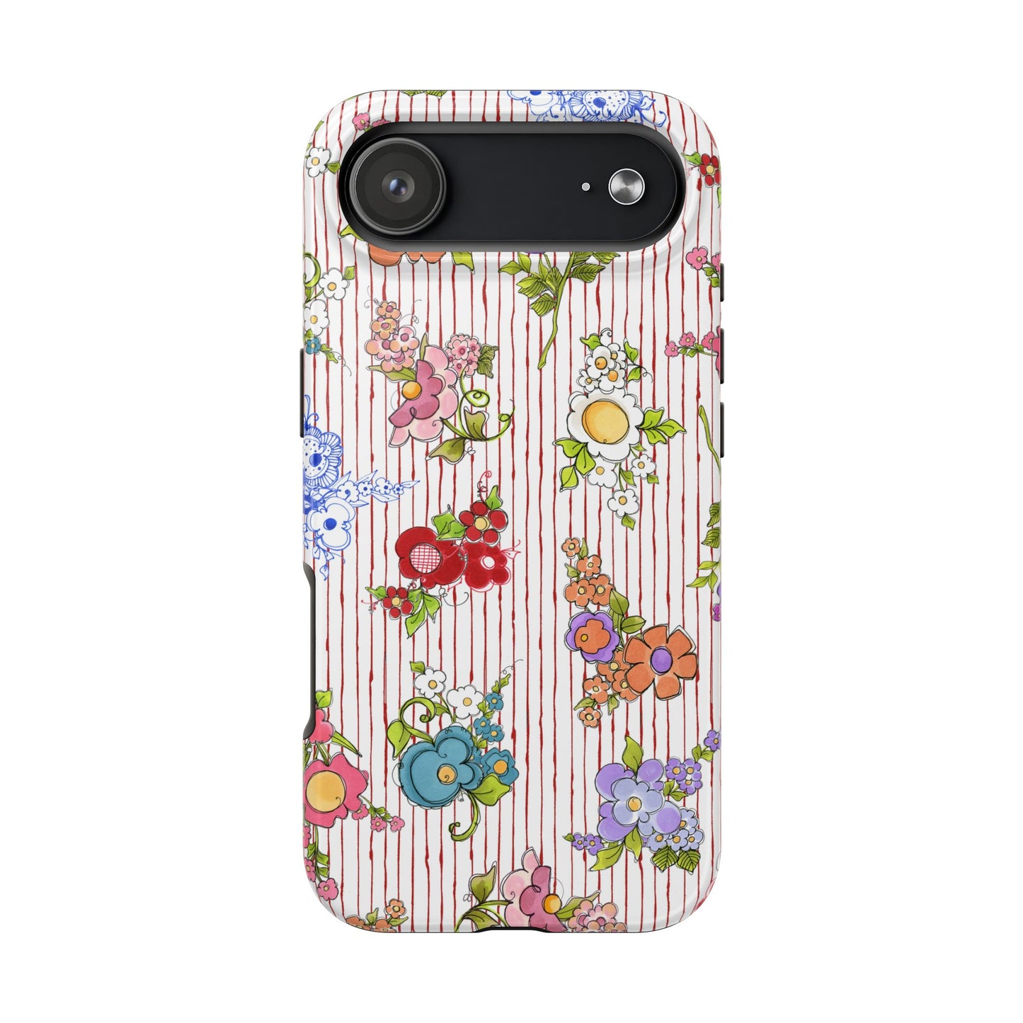 Mixed Bouquets Red / White Phone Case