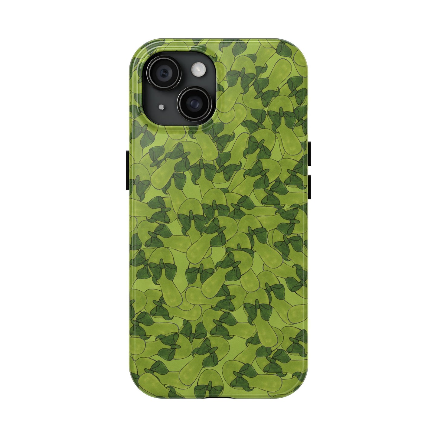 Green Flip Flops Phone Case