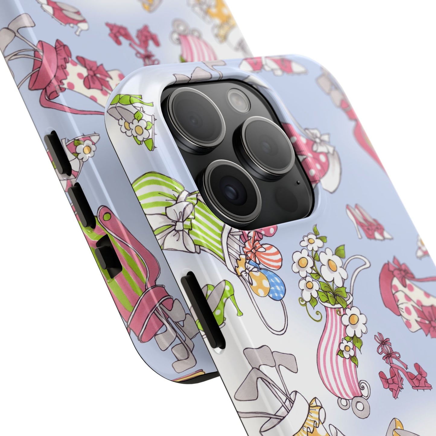 Bags & Shoes Blue Phone Case