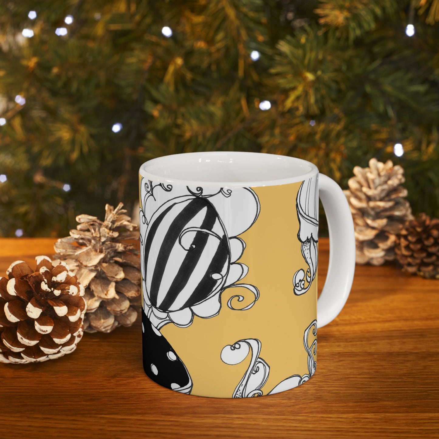 Bistro Chairs Yellow Cup