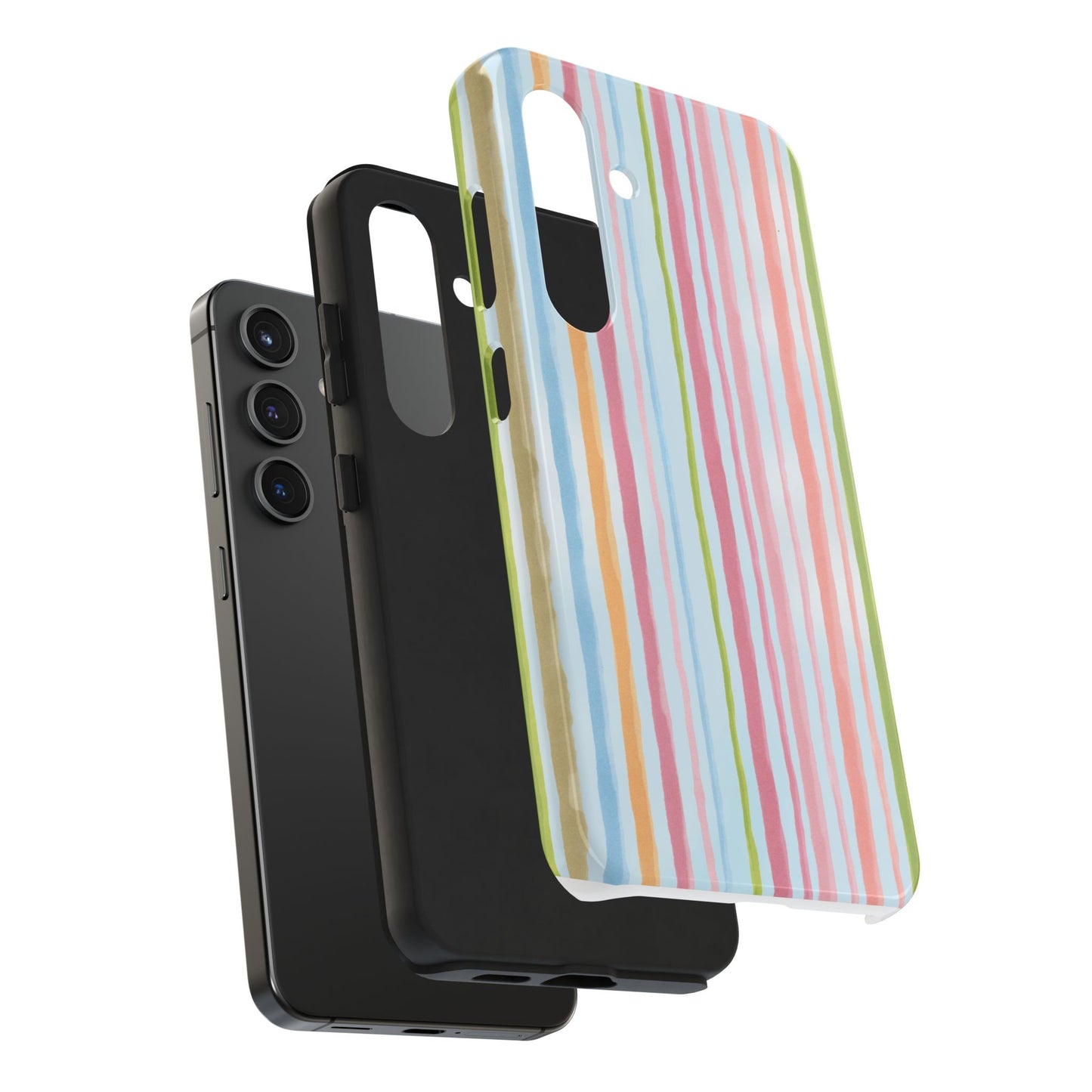 Swim Stripe Blue Phone Case