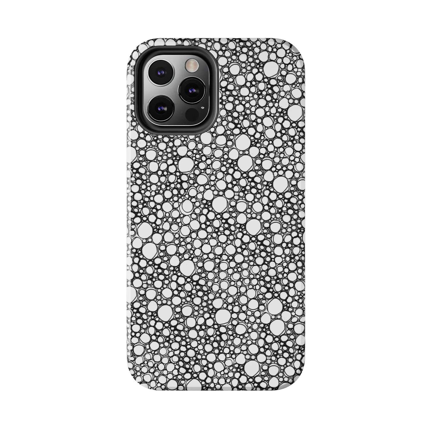 Air Bubbles Black Phone Case