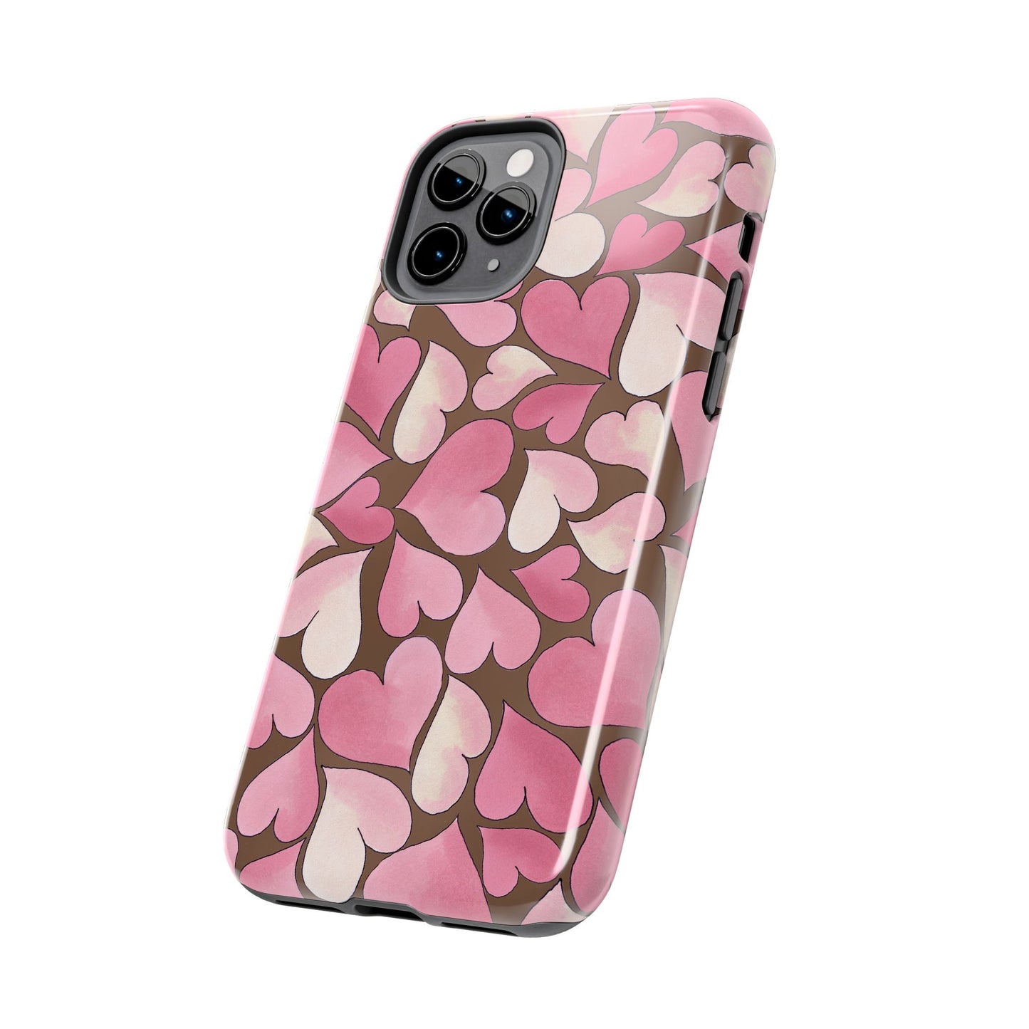 Hearts Chocolate Phone Case