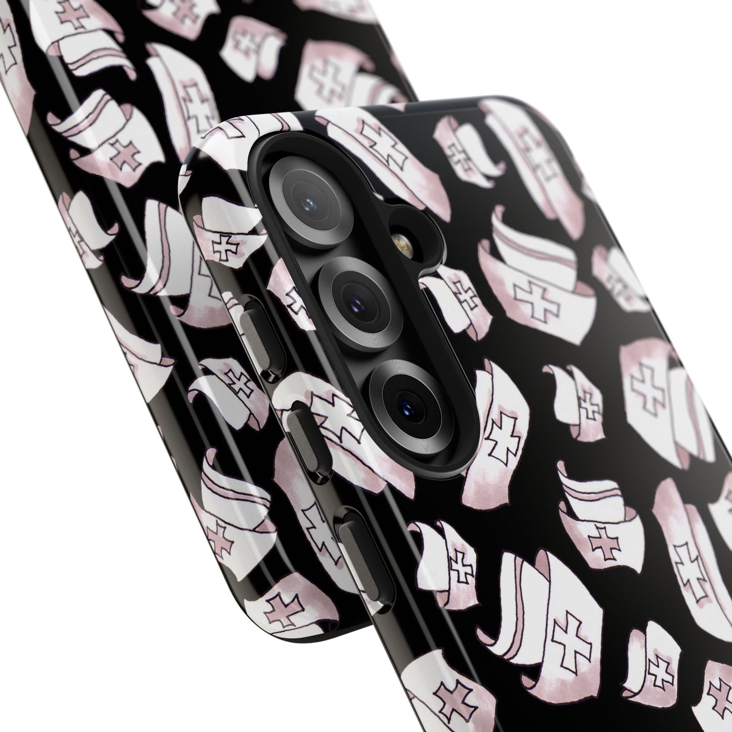 Happy Hats Black Phone Case
