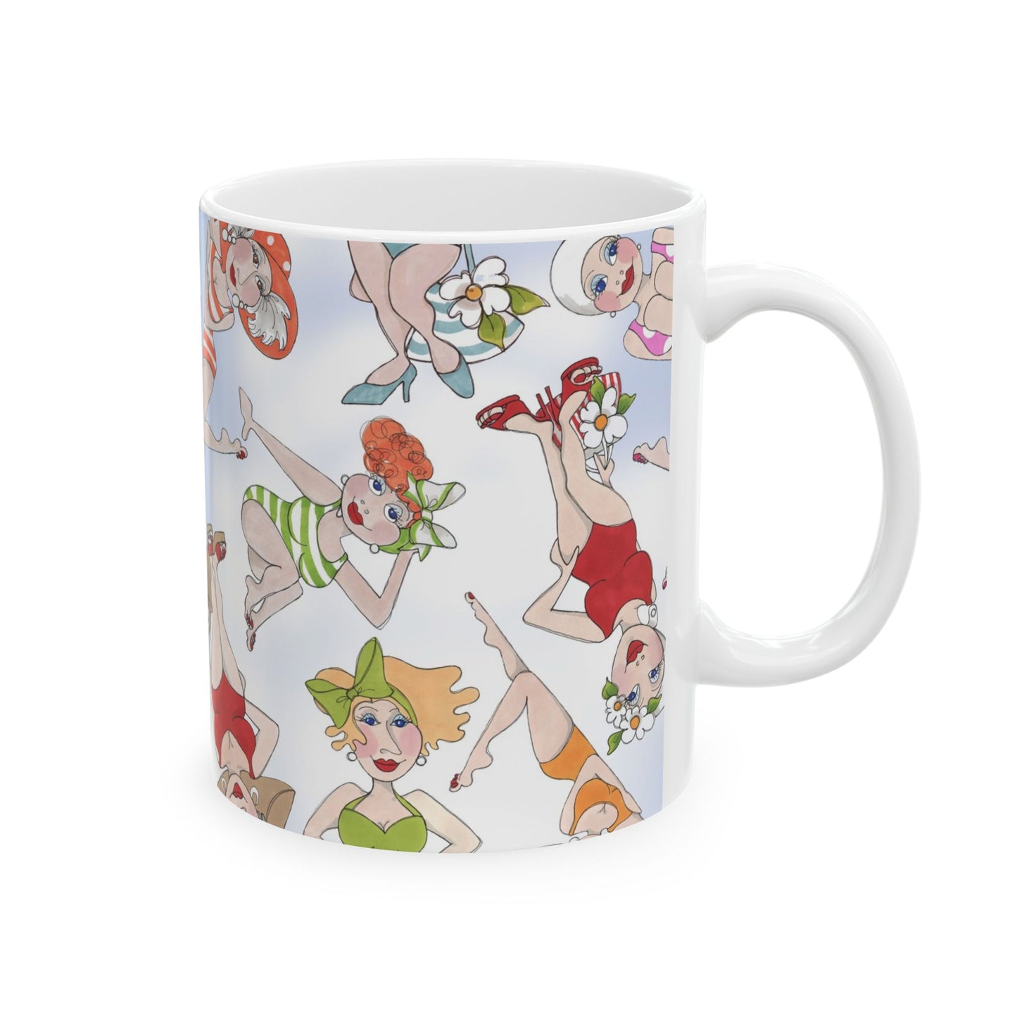 Tossed Fashionistas Cup