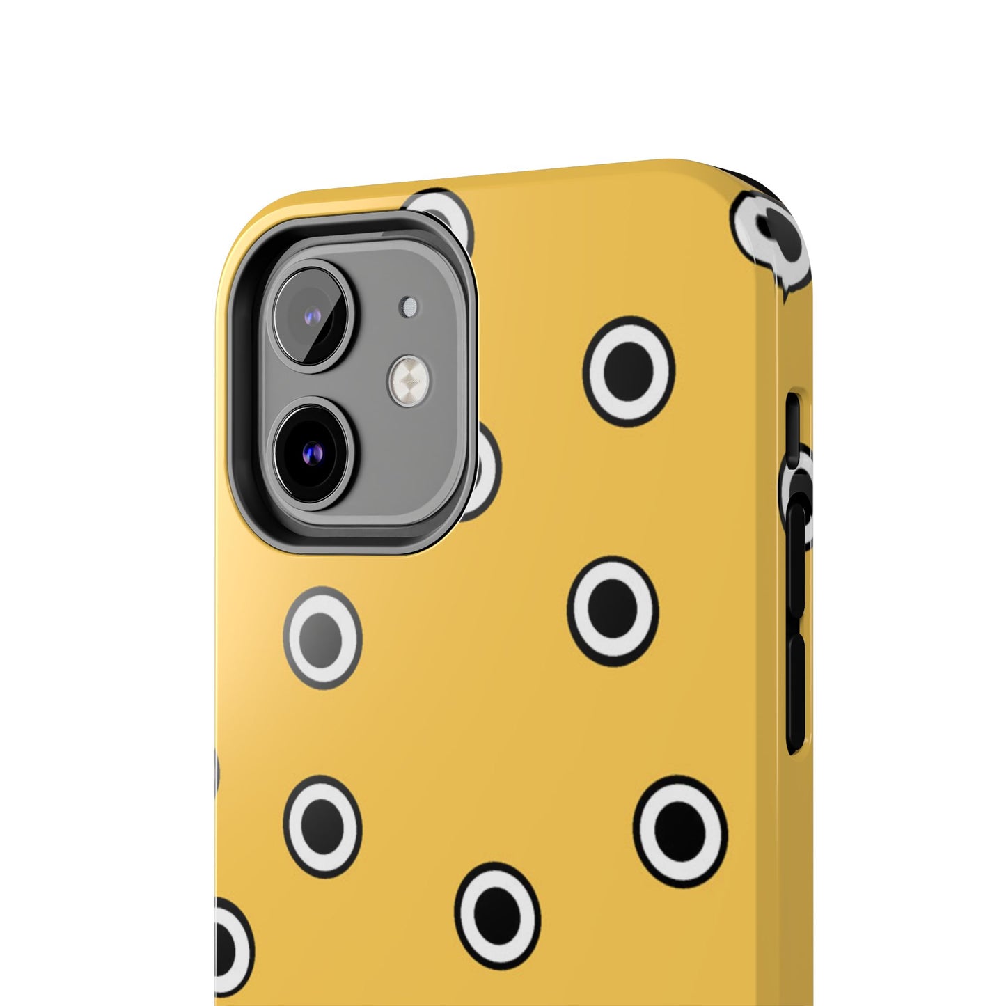 CD Dots Yellow / Black Phone Case