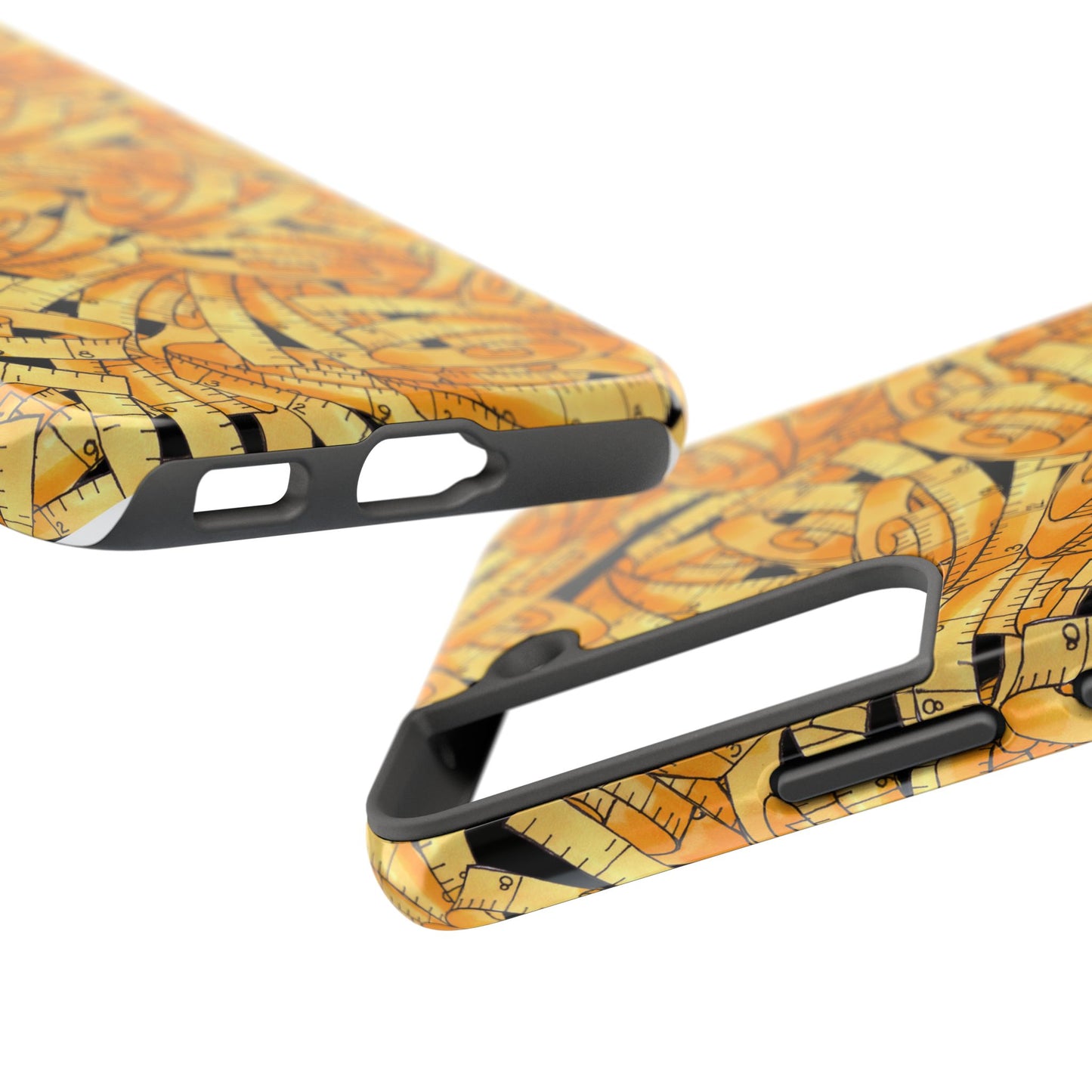 Tape Storm Black / Yellow Phone Case
