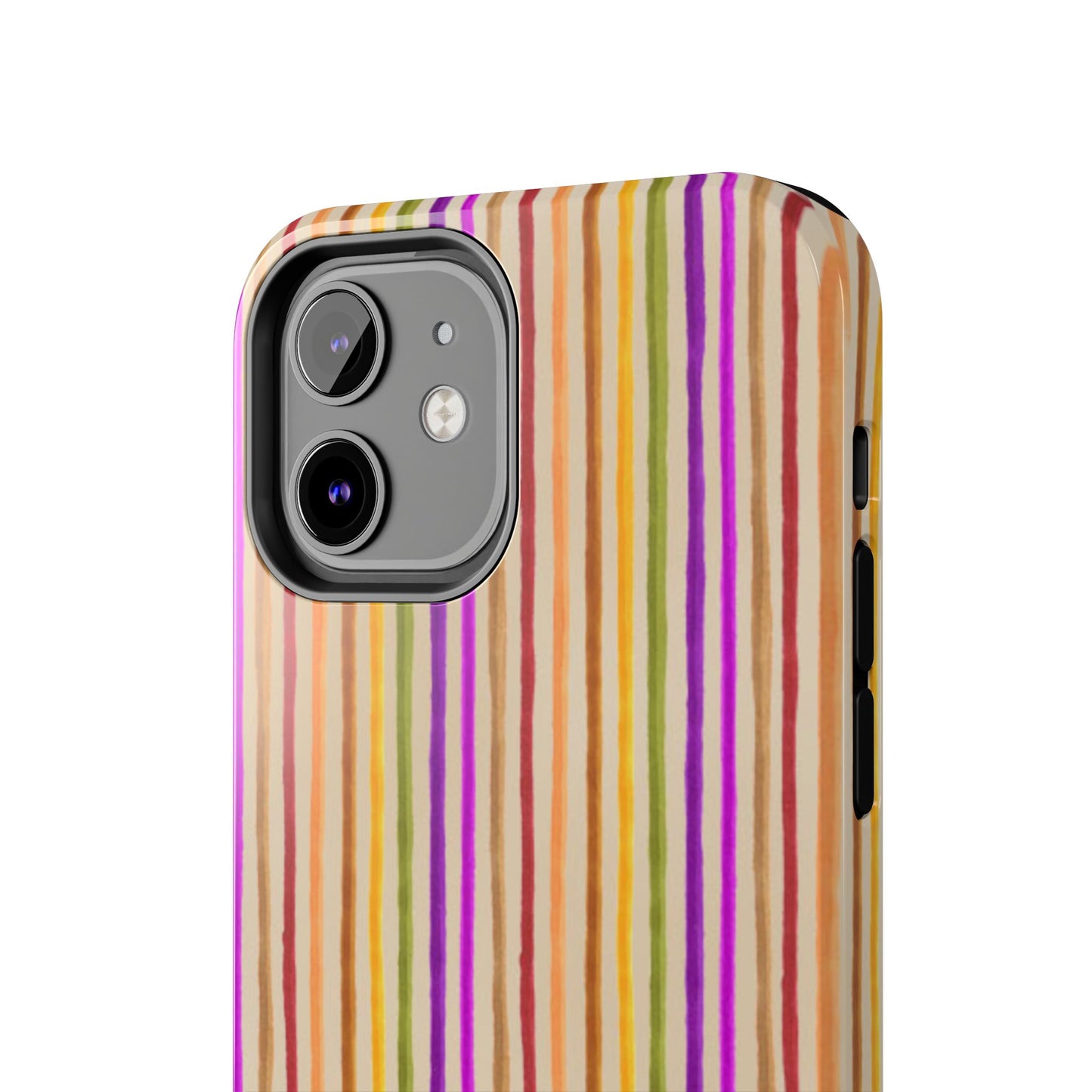Spice Stripe Muslin Phone Case