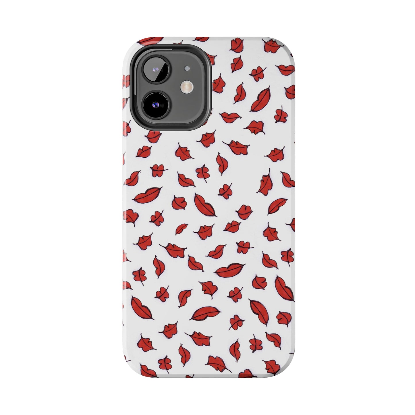 Autumn Lips White Phone Case