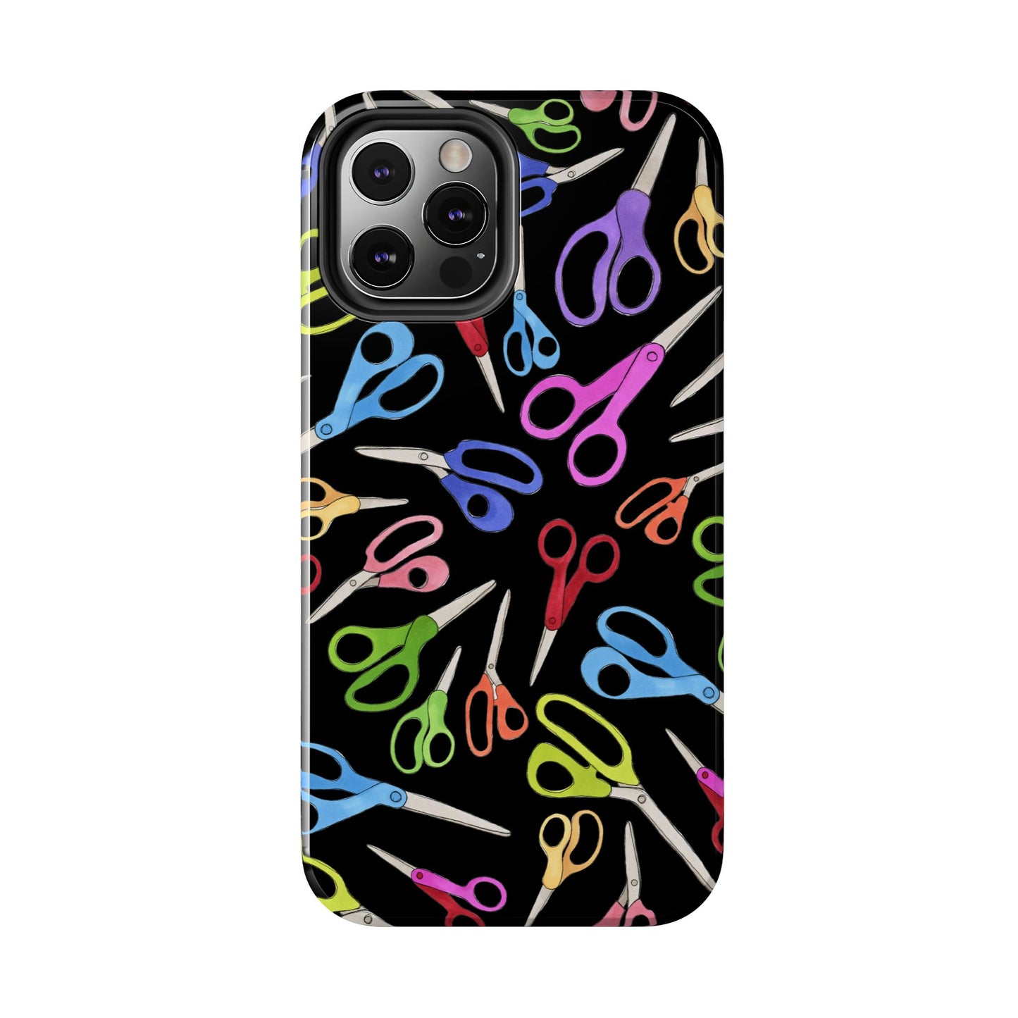Shear Fun Black Phone Case