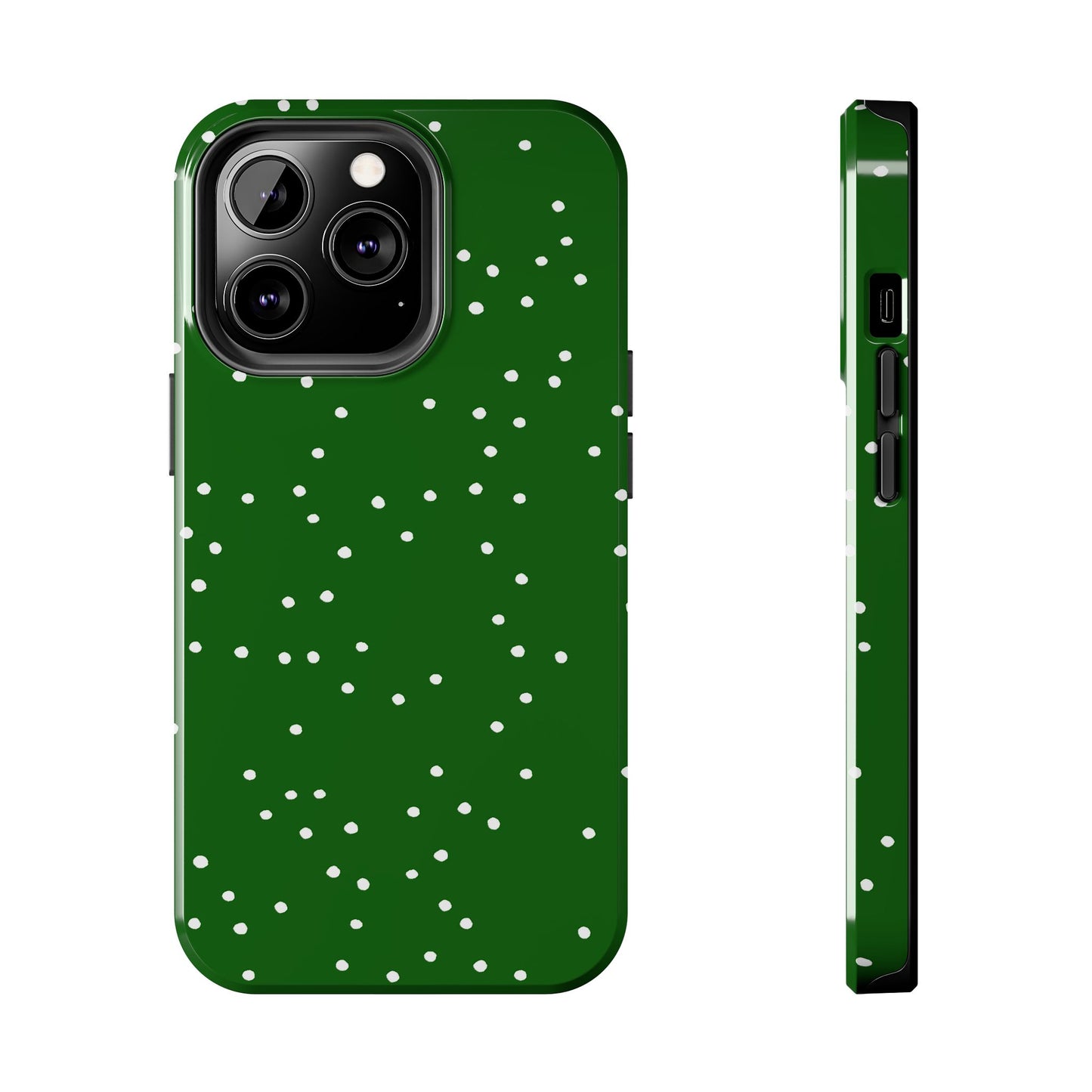 Star Dots Green Phone Case