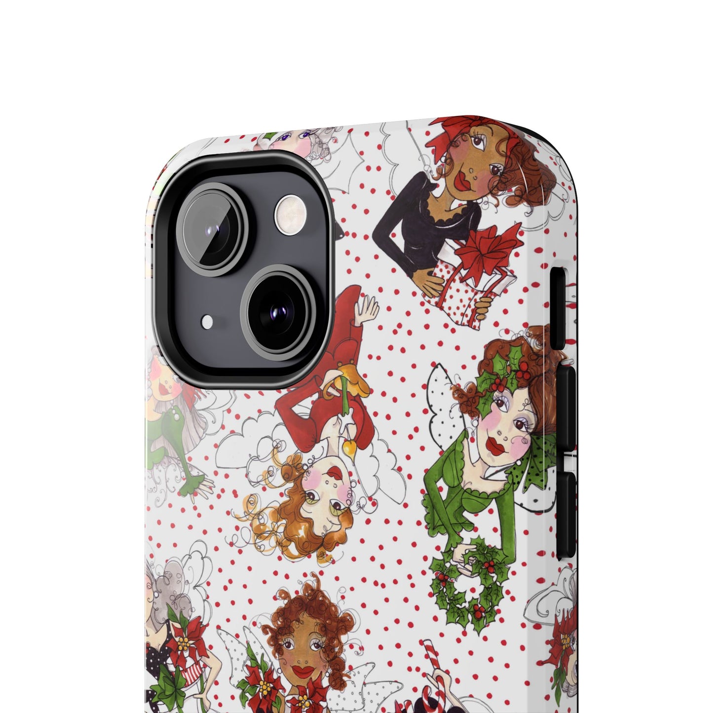Fairy Toss White / Red Phone Case