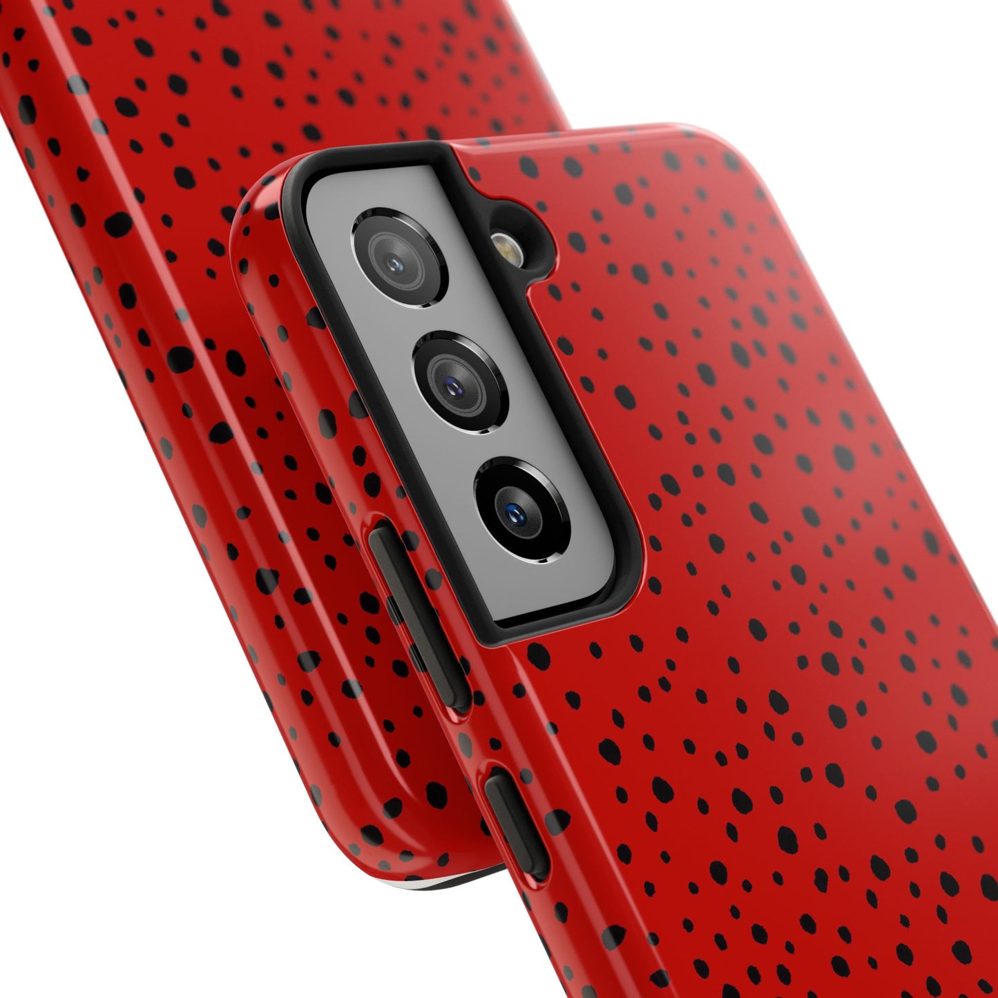 Pepper Dots Red / Black Phone Case
