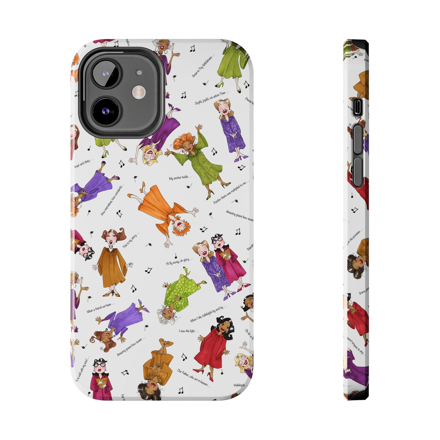 Sing it Sister White Phone Case