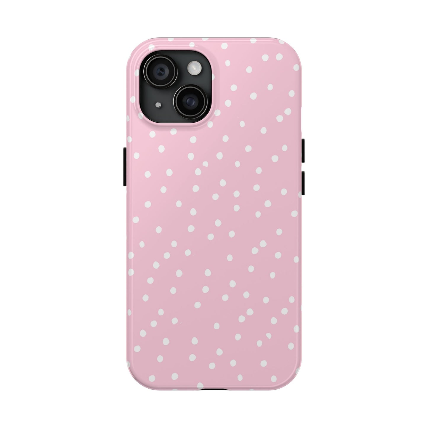 Space Dots Pink / White Phone Case