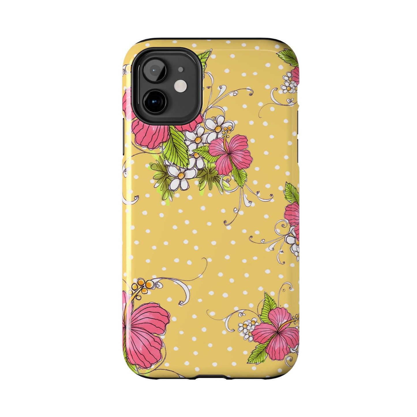 Lady Luau Yellow Phone Case