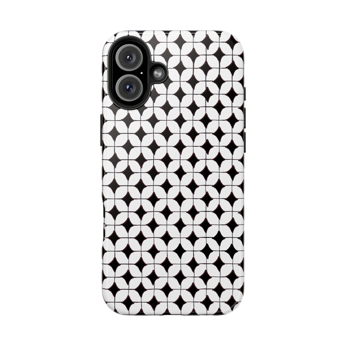 Tile-ish Black Phone Case