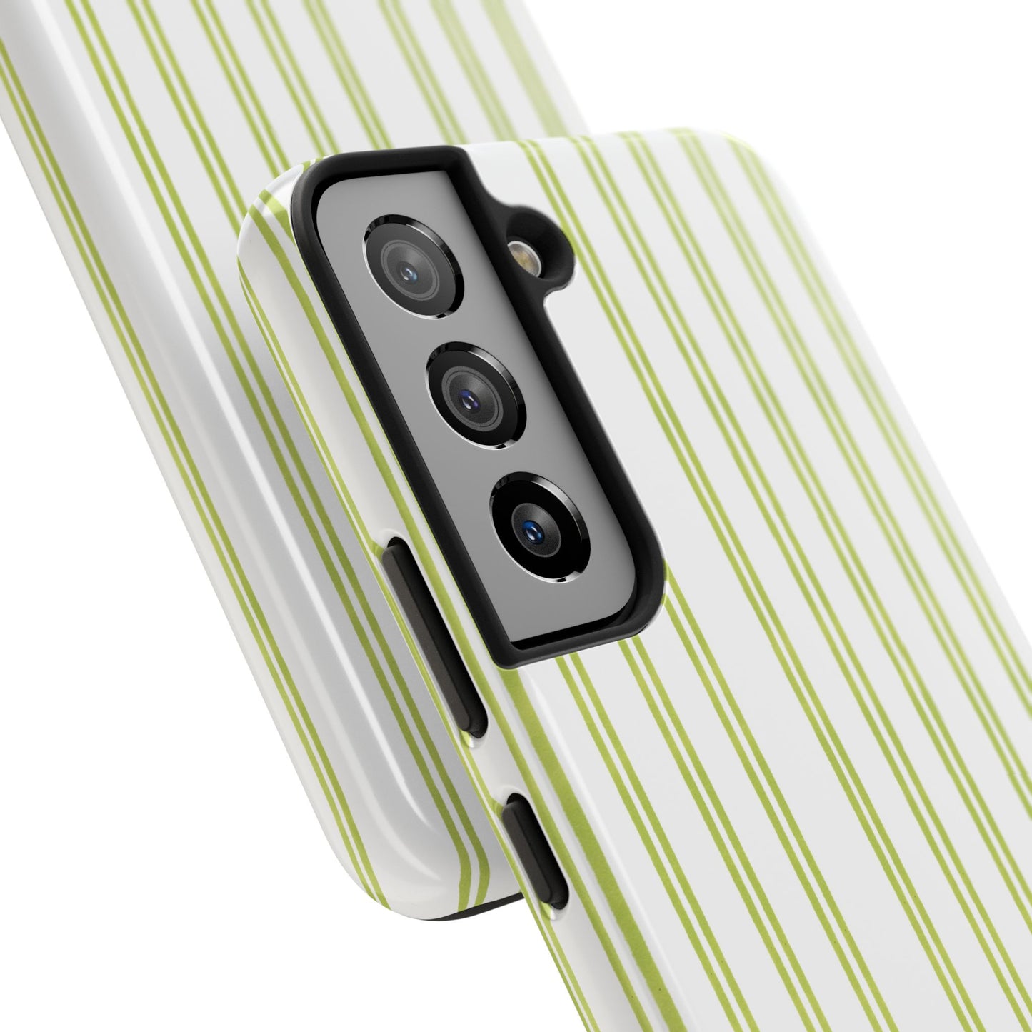 Green Double Stripe Phone Case