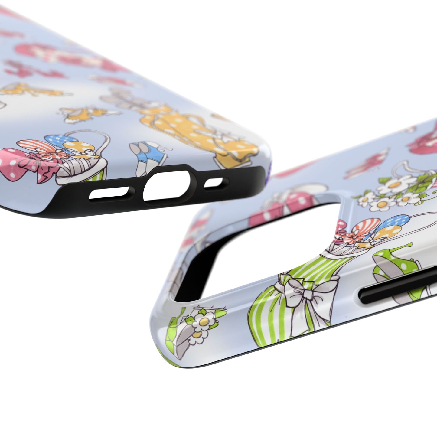 Bags & Shoes Blue Phone Case