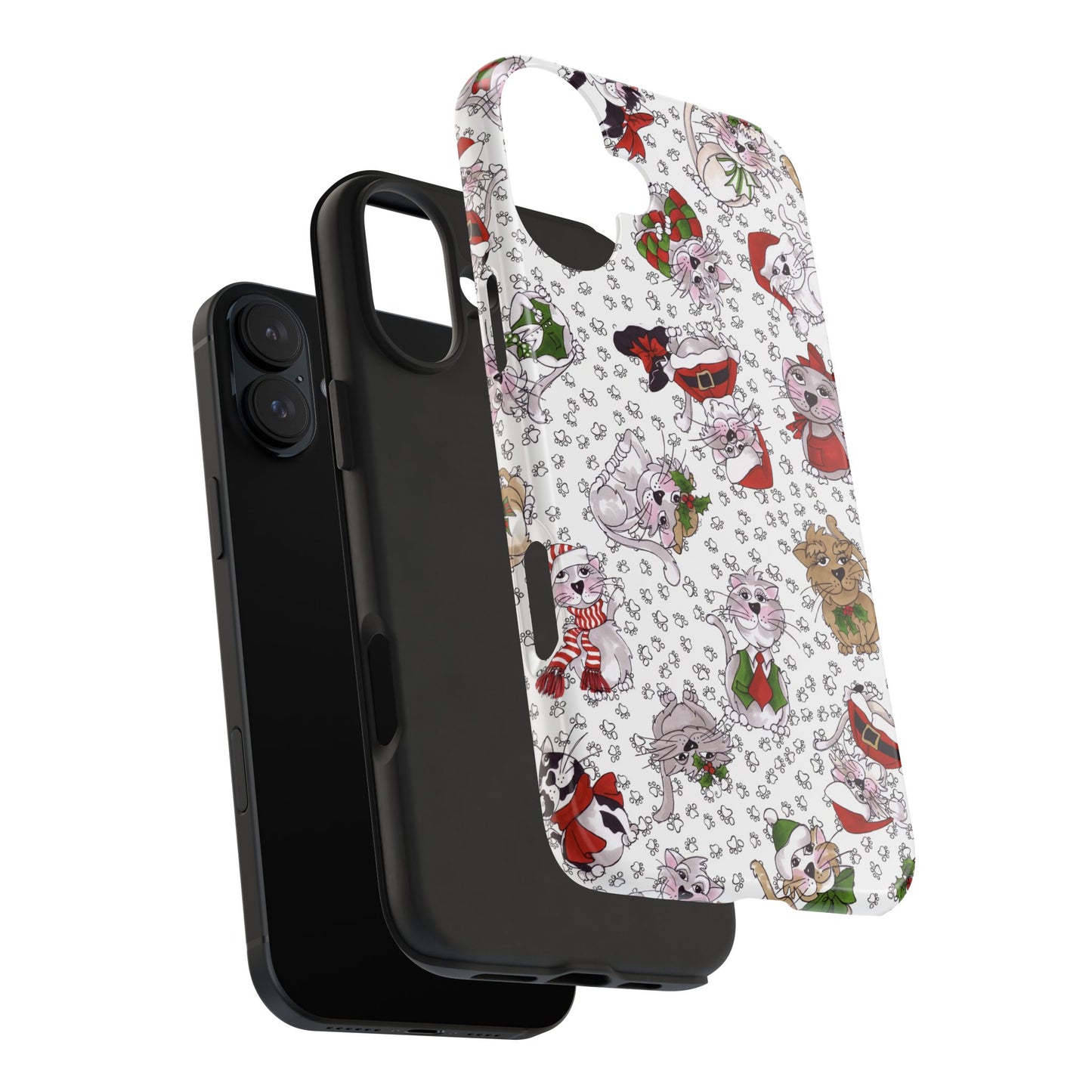 Kitty Blizzard White Phone Case