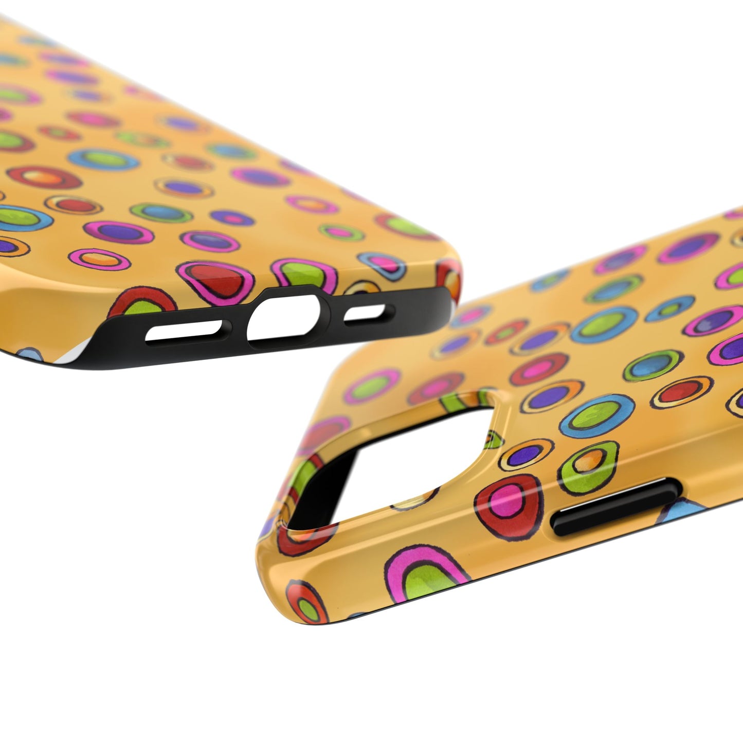 Dopey Dots Yellow Phone Case