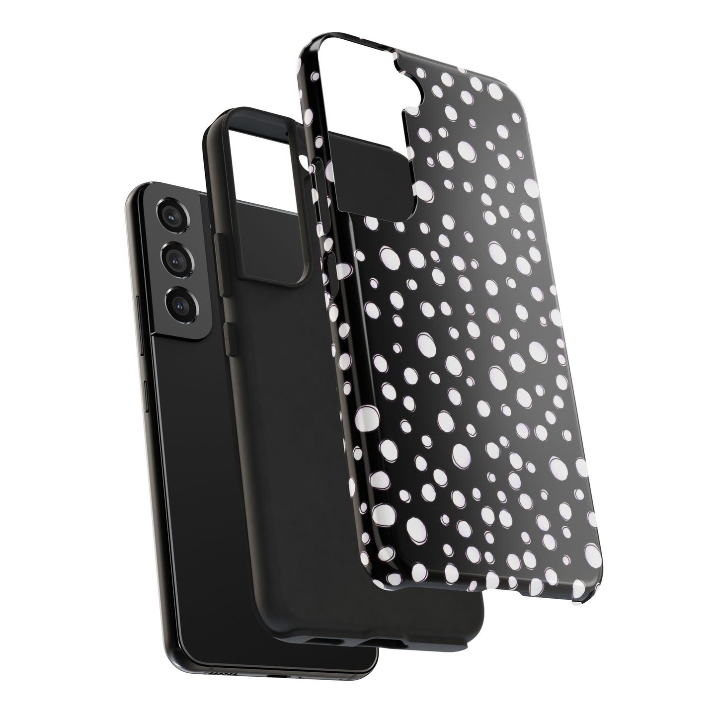 Pot Dots Black Phone Case