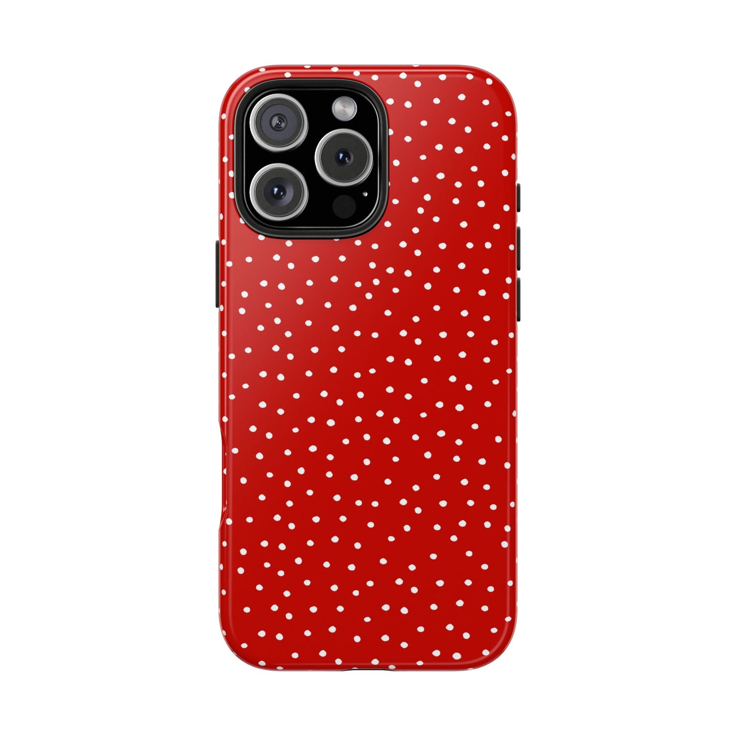 Dinky Dots Red / White Phone Case