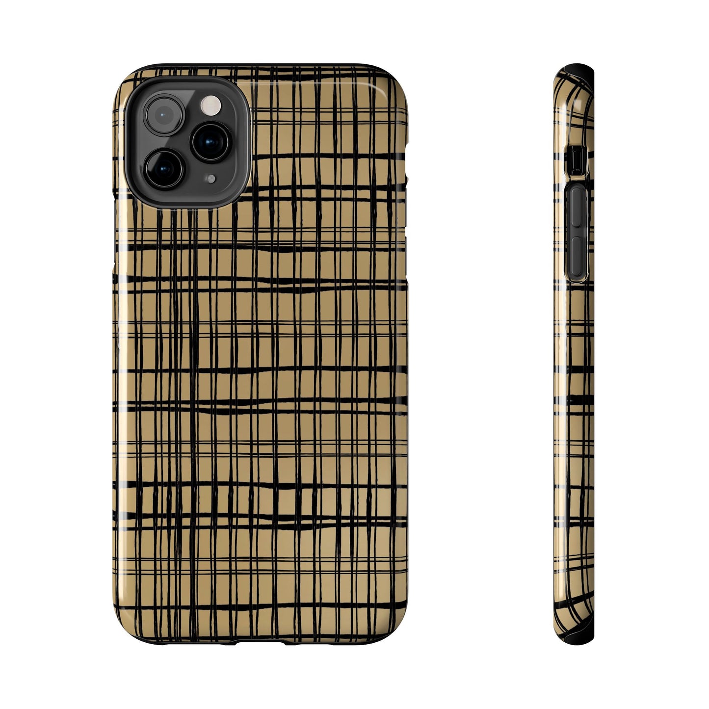Doggie Fence Tan Phone Case