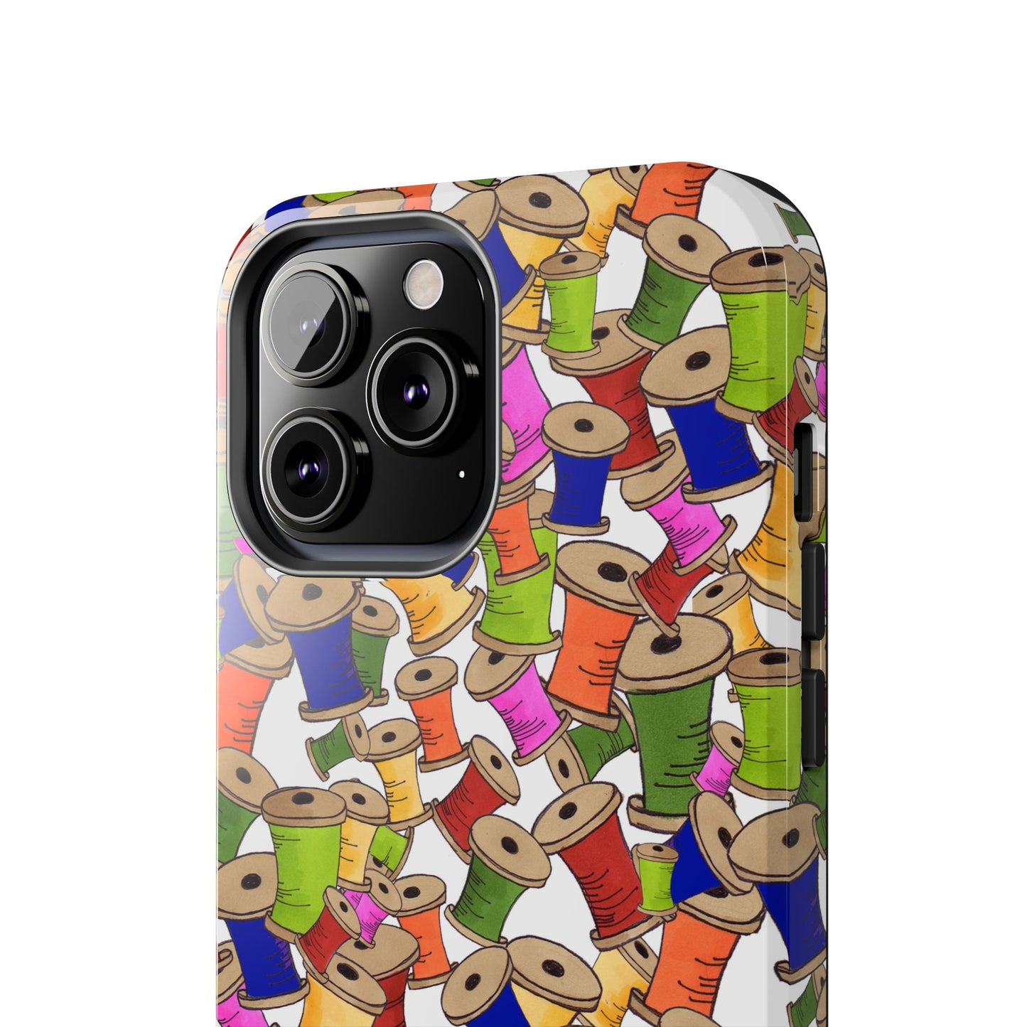 Spoolopoly White Phone Case