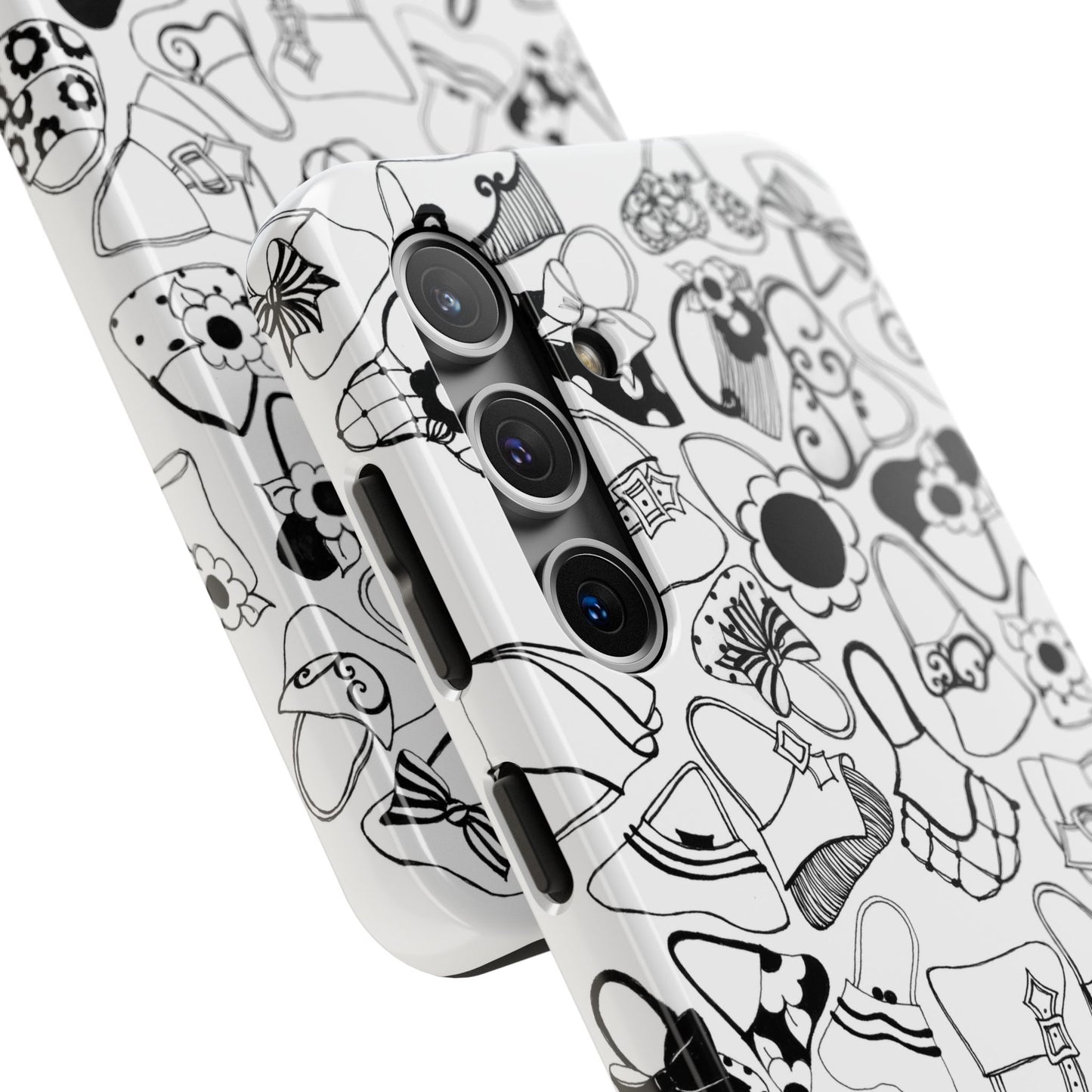 Handbags White / Black Phone Case