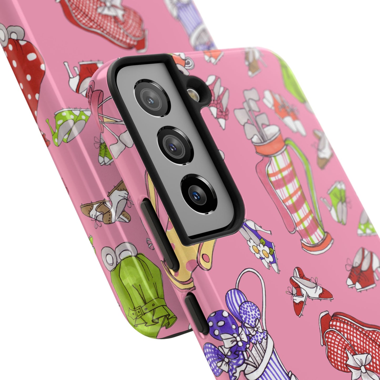 Bags & Shoes Pink Phone Case