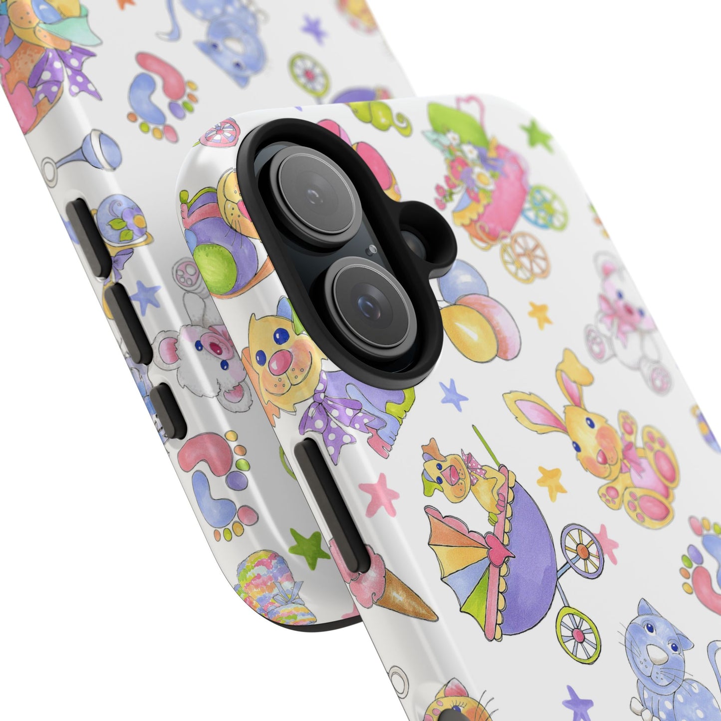 Busy Baby White Phone Case