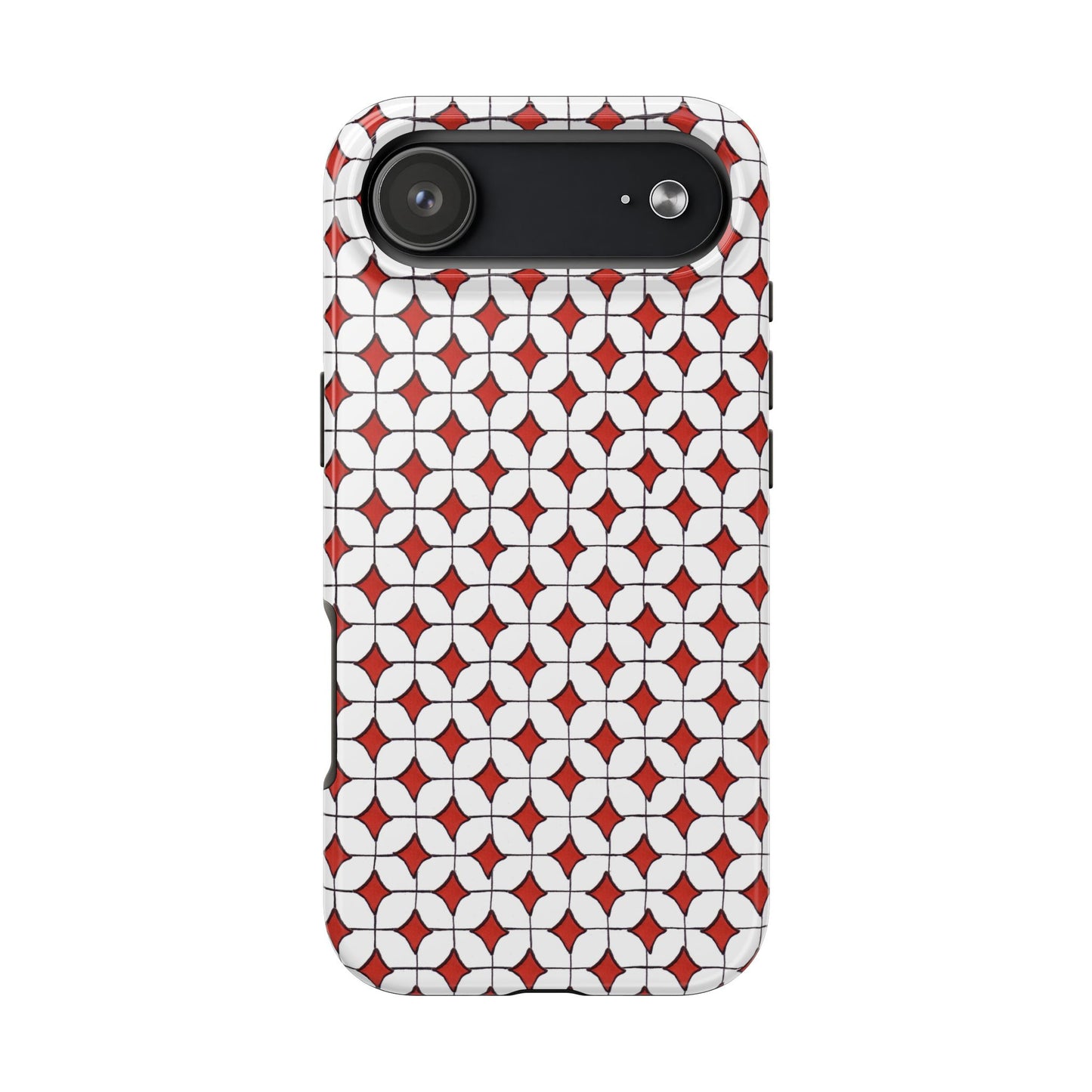 Tile-ish Red Phone Case