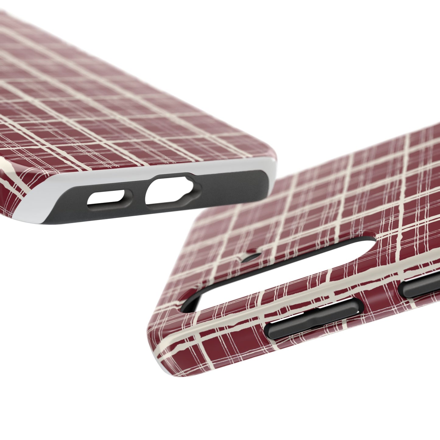 Red Plaid Phone Case