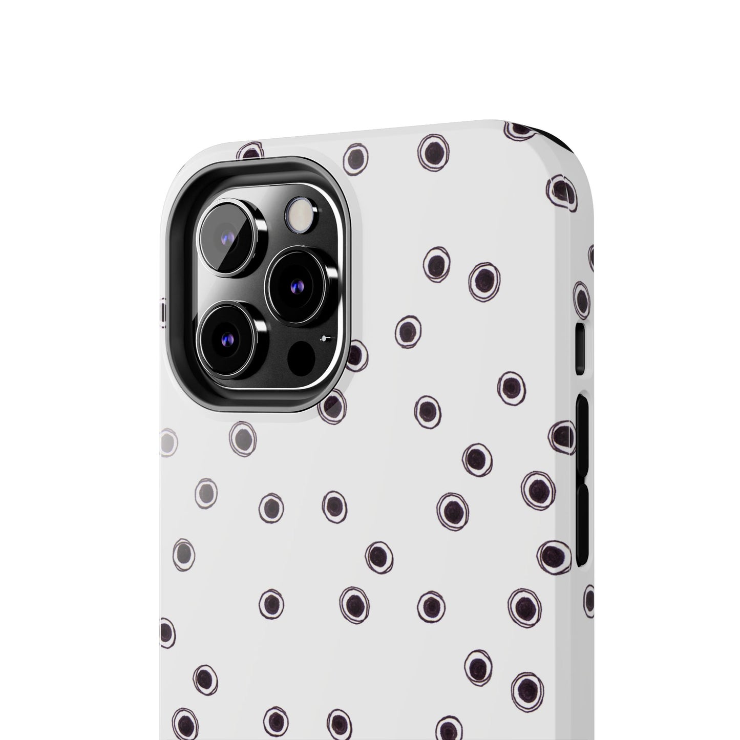 Halo Dots White Phone Case