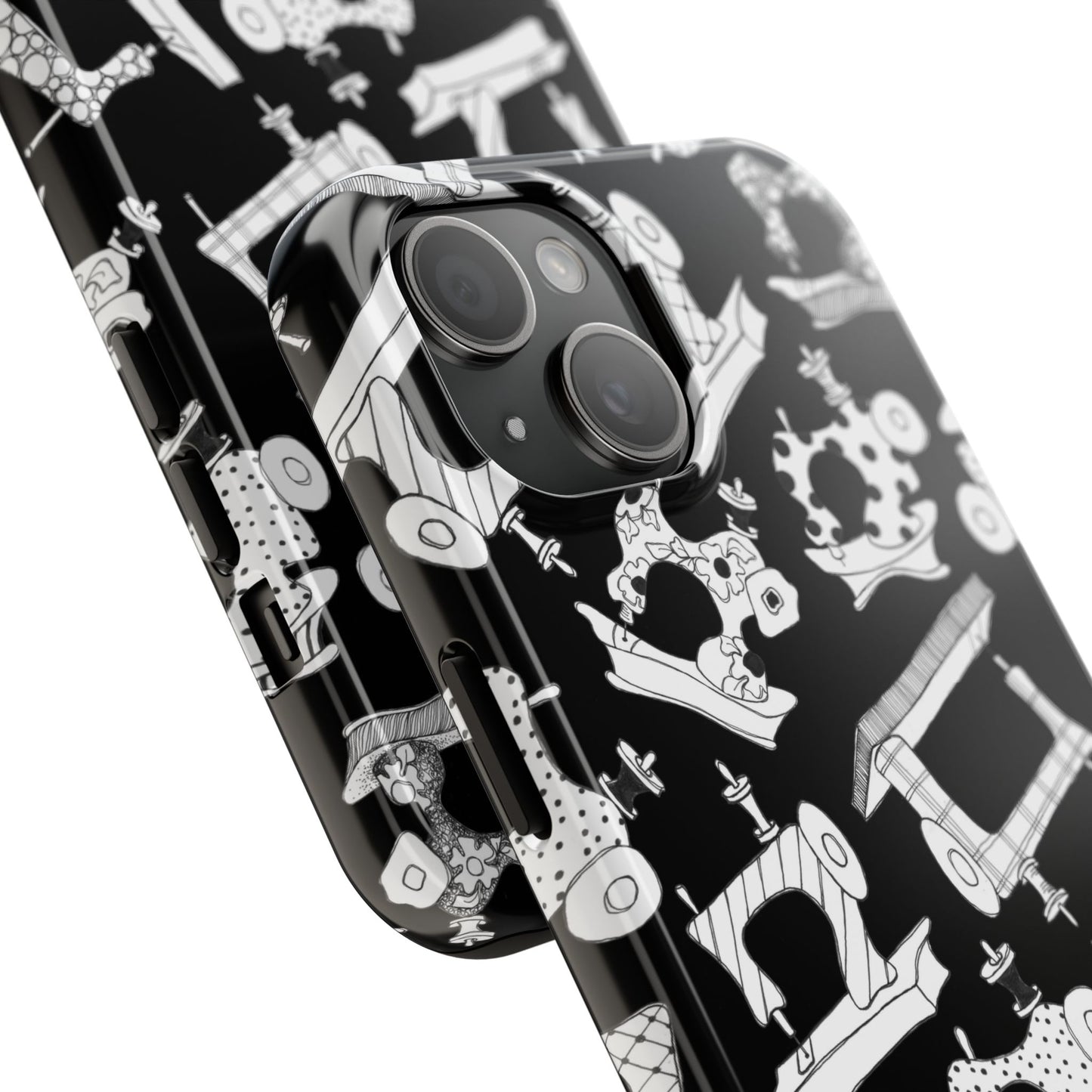 Sew Essential Black Phone Case