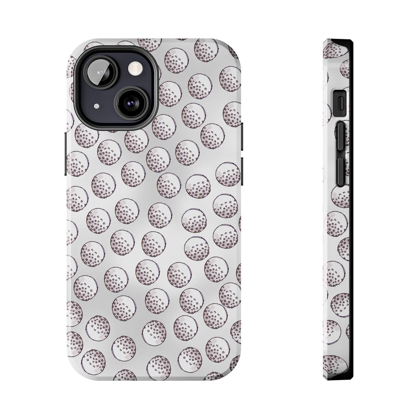 Ball Dots Gray Phone Case