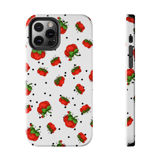 Pin Dots White Phone Case