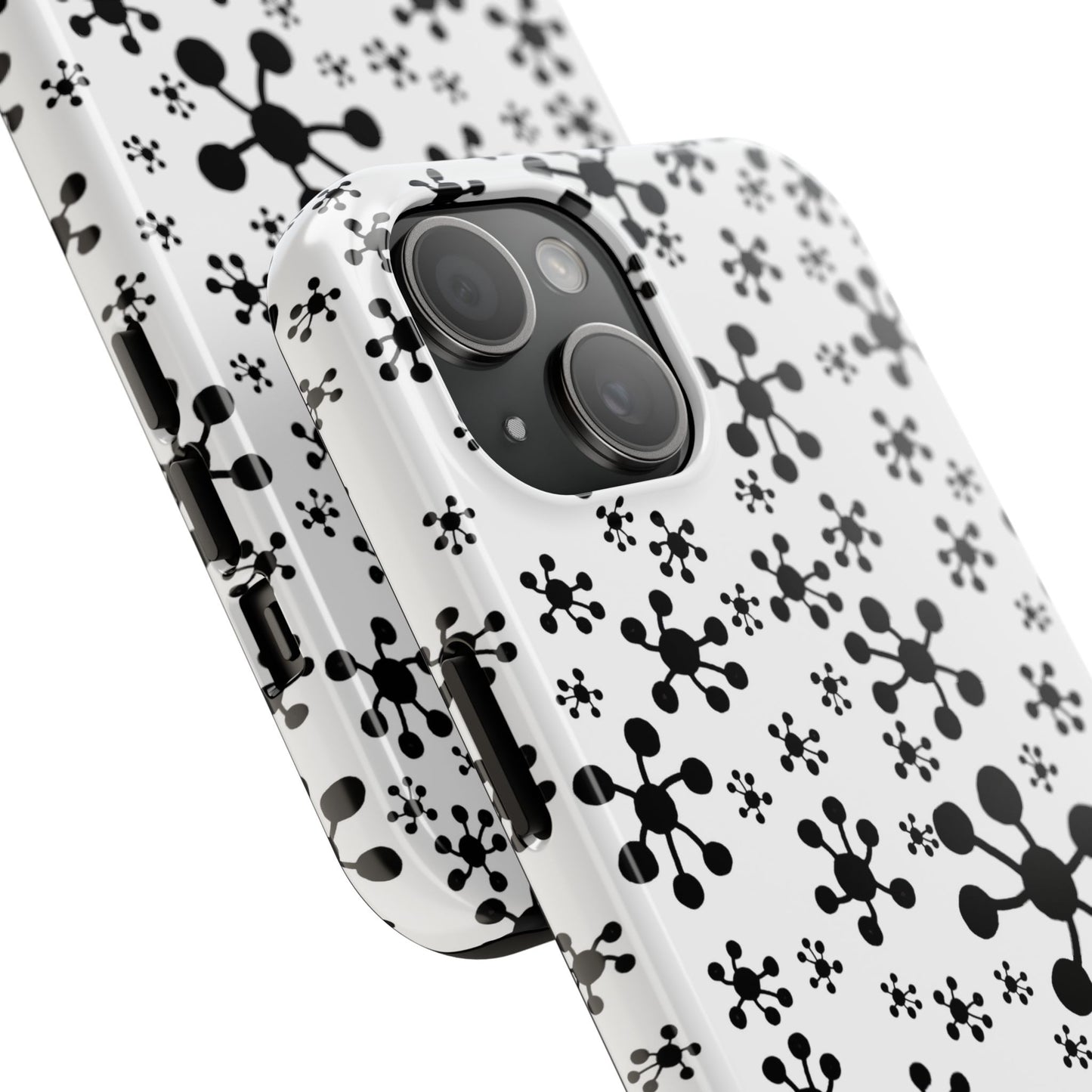 Jacks White / Black Phone Case
