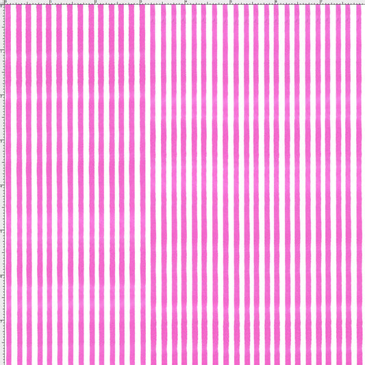 Sweet Stripe Pink Fabric