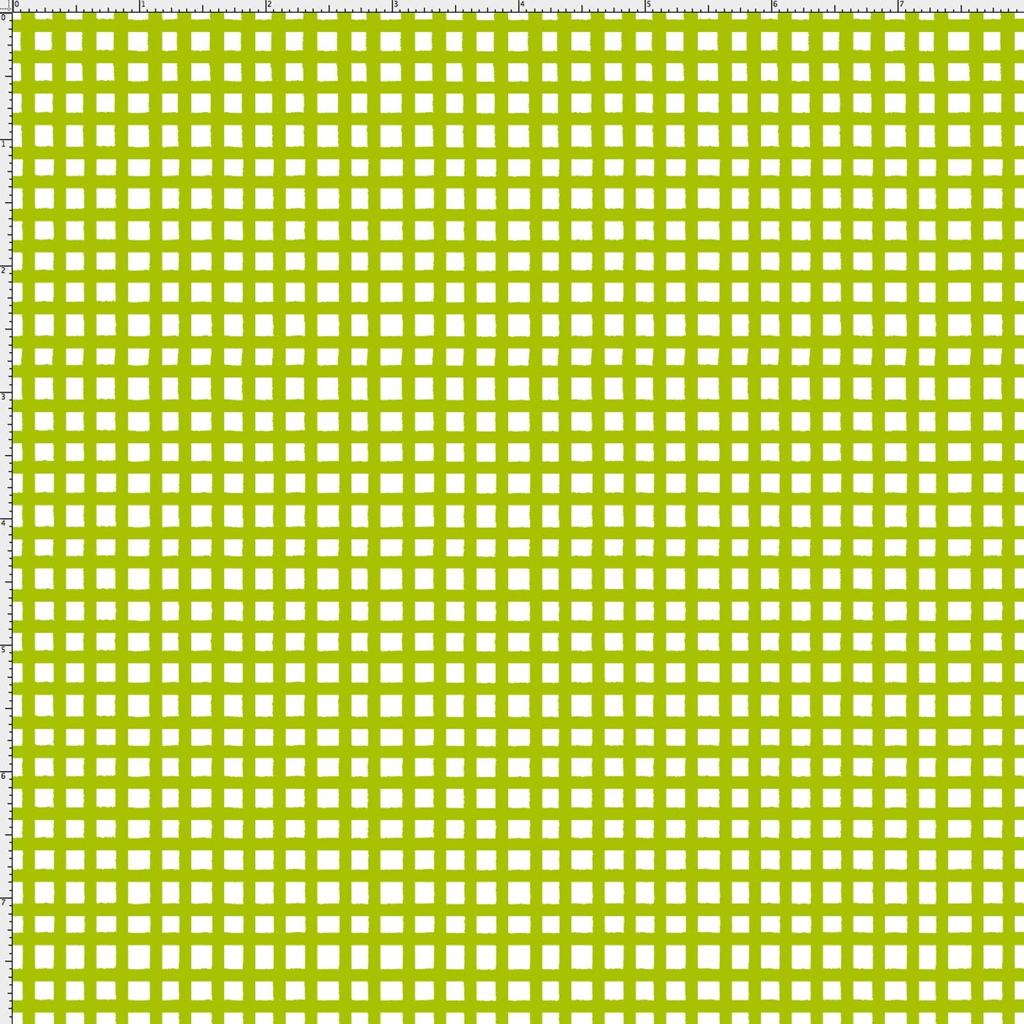 Chipper Check Lime Fabric