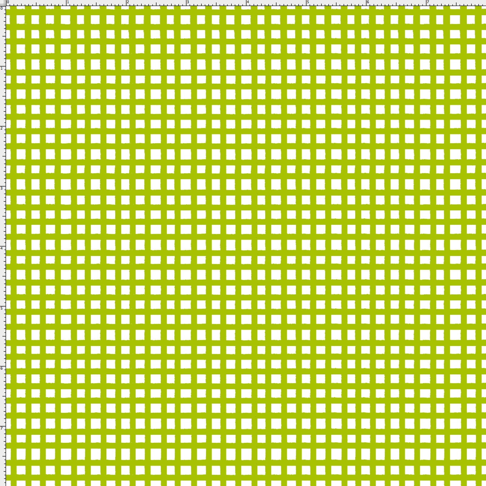 Chipper Check Lime Fabric
