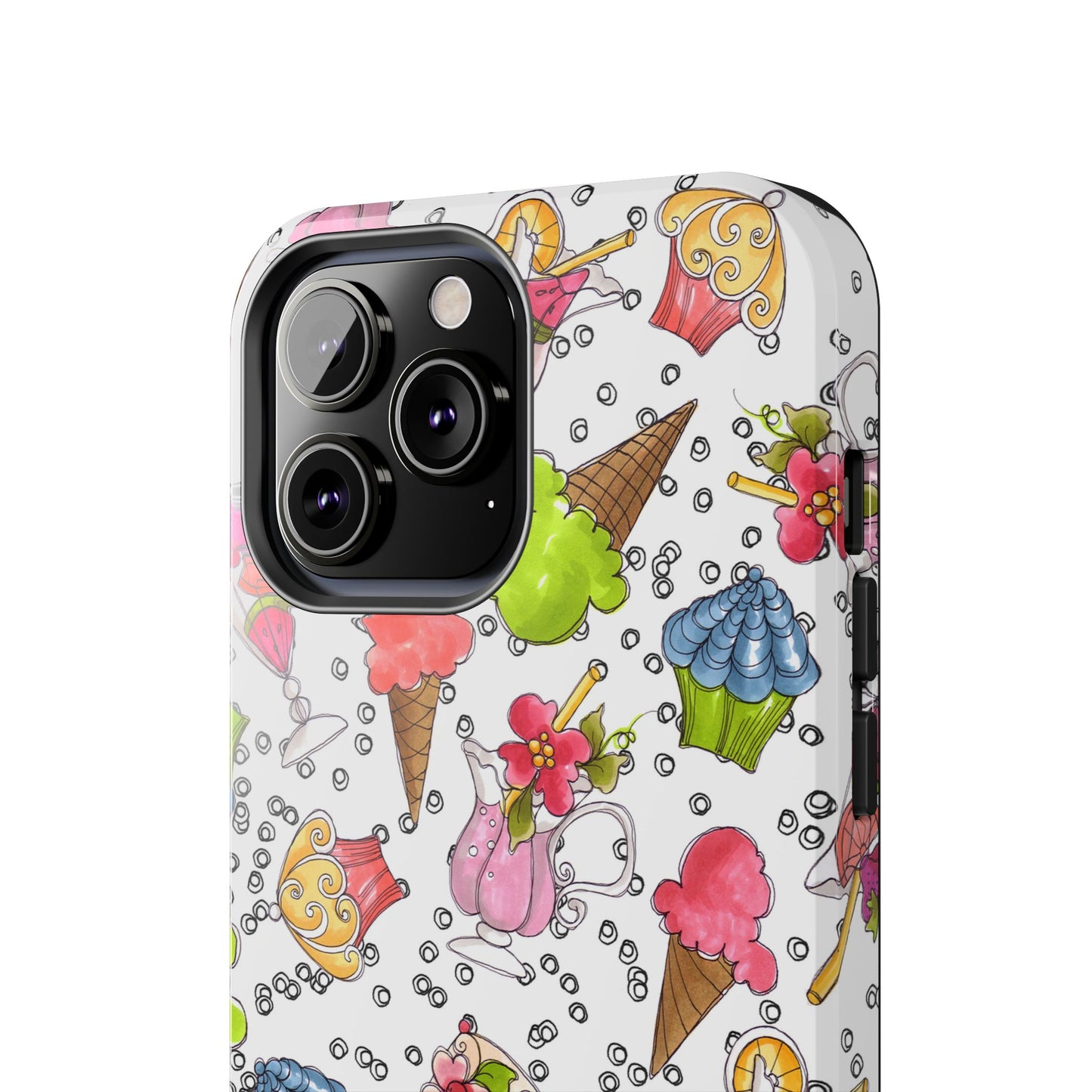 Resort Food White Phone Case