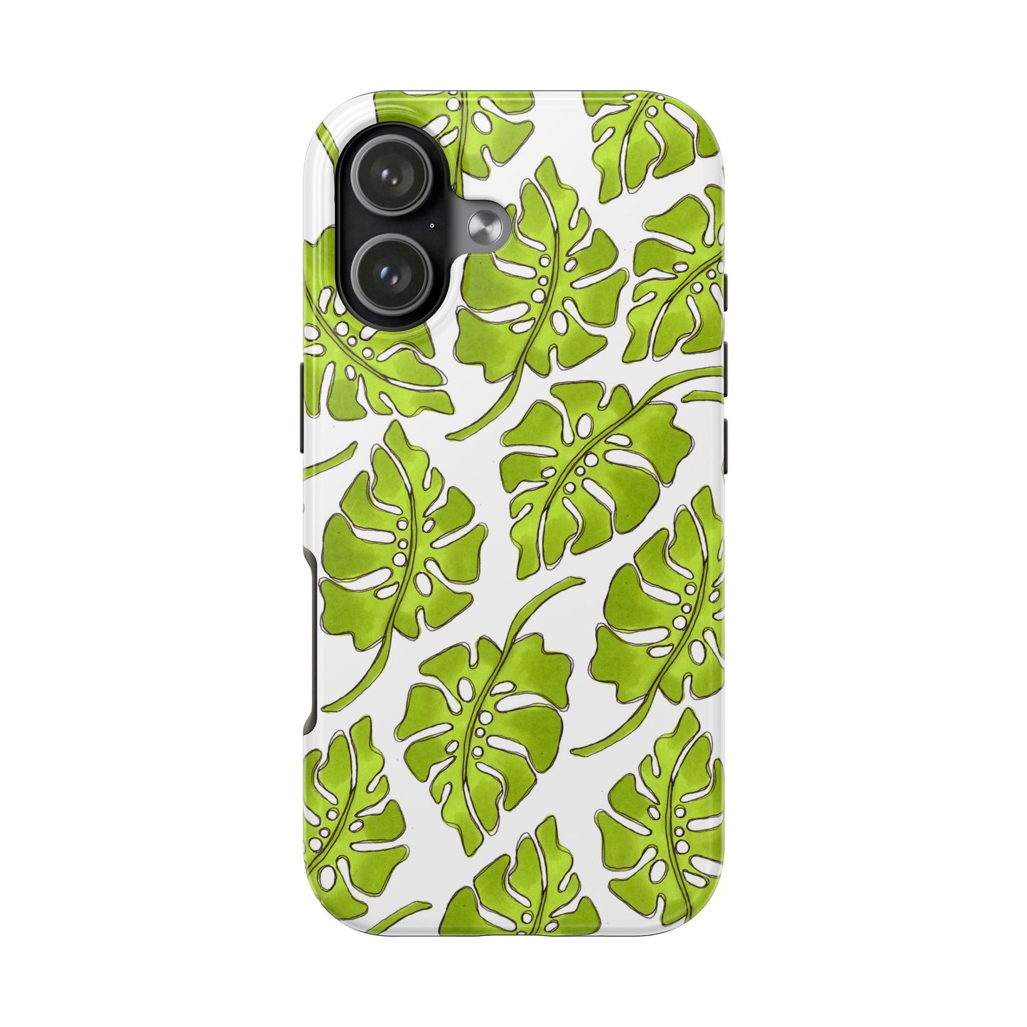 Big Leaf White Phone Case