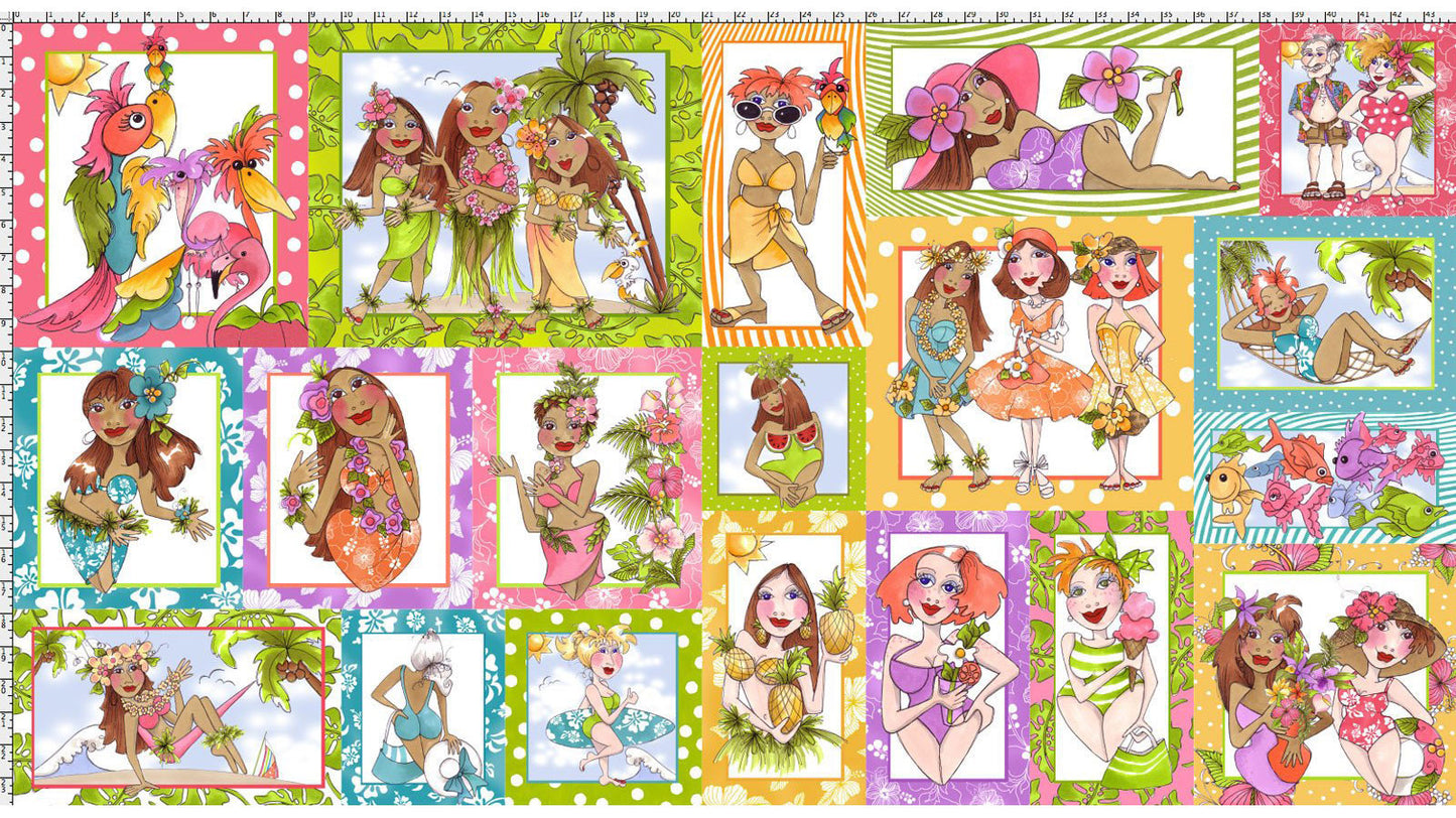 Hu LaLa! Fabric Panel