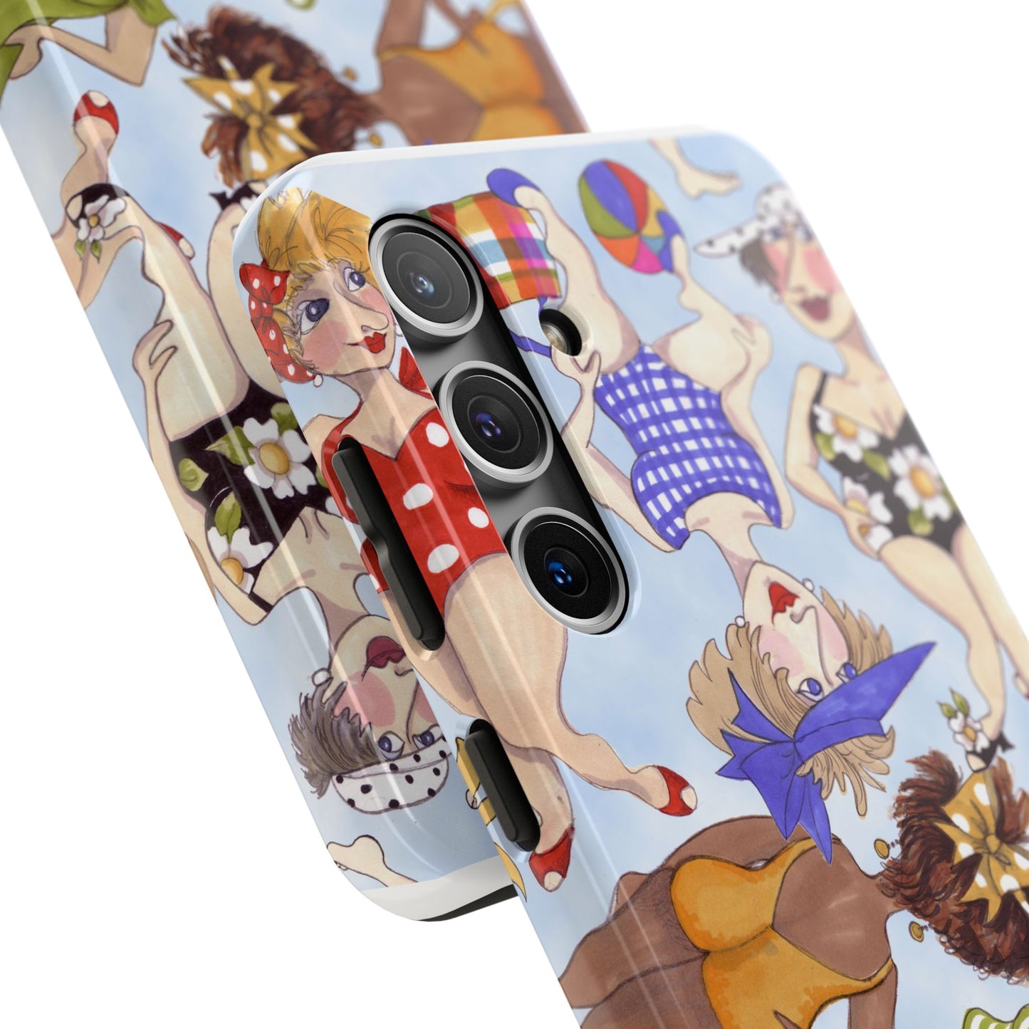 Bathing Beauties Blue Sky Phone Case