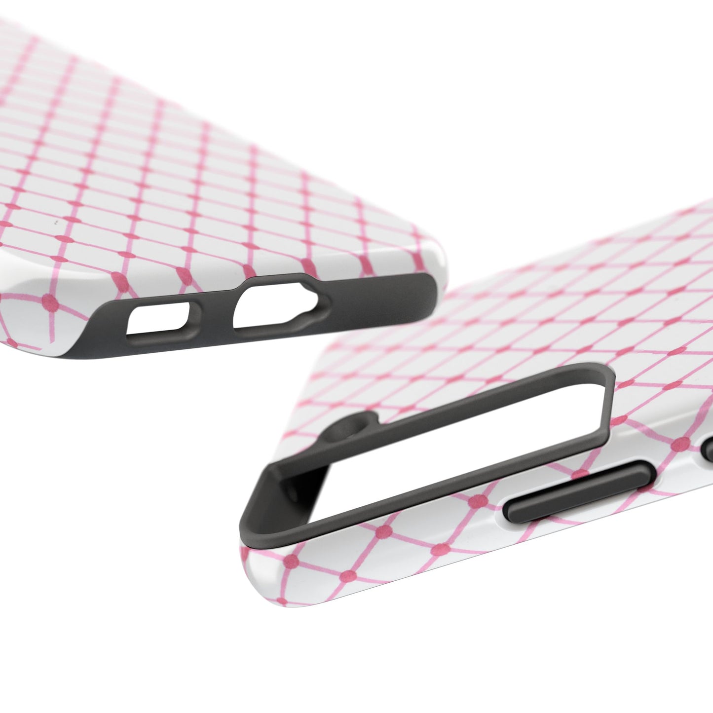 Diamond White / Pink Phone Case