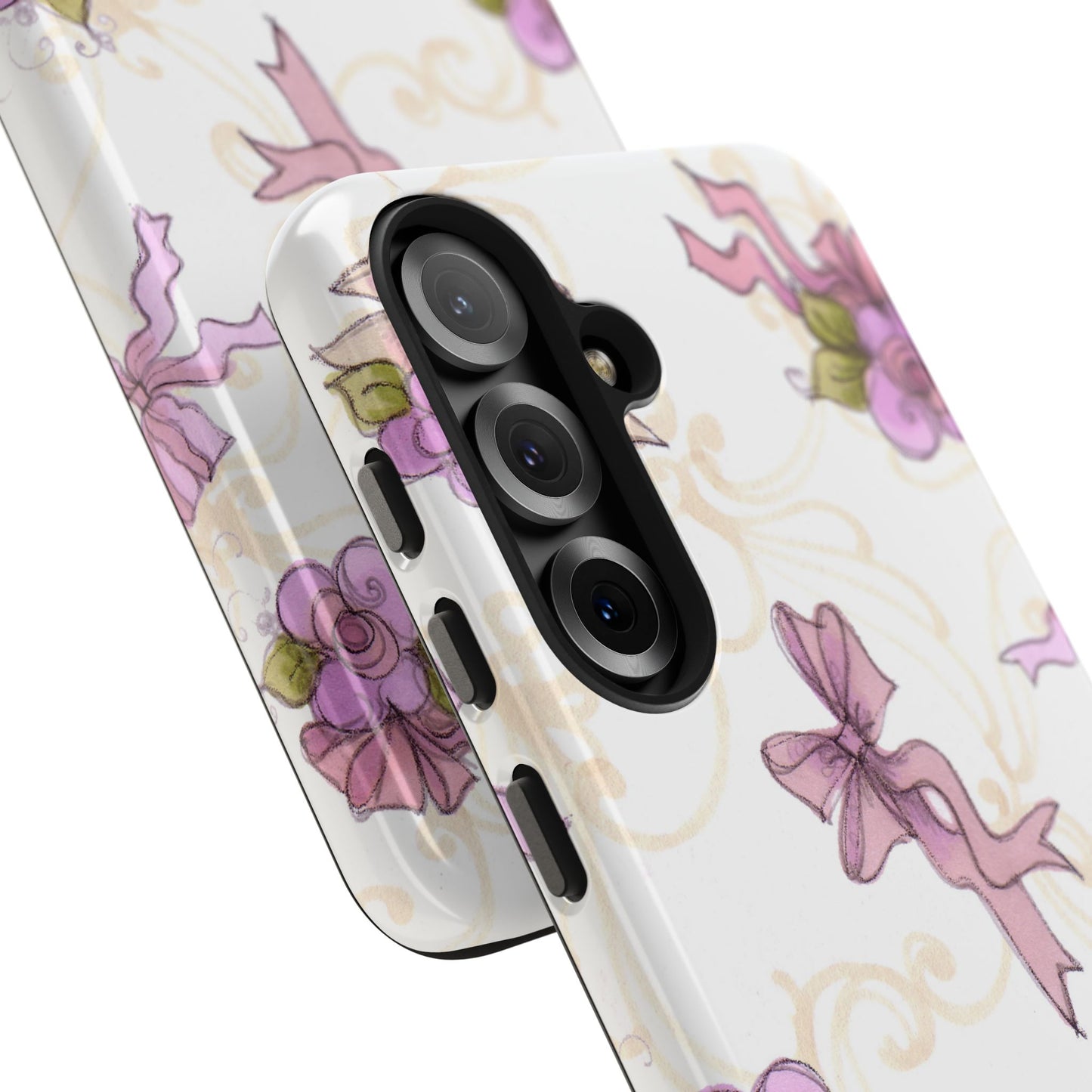 Flower Model Bow Flowers Phone Case
