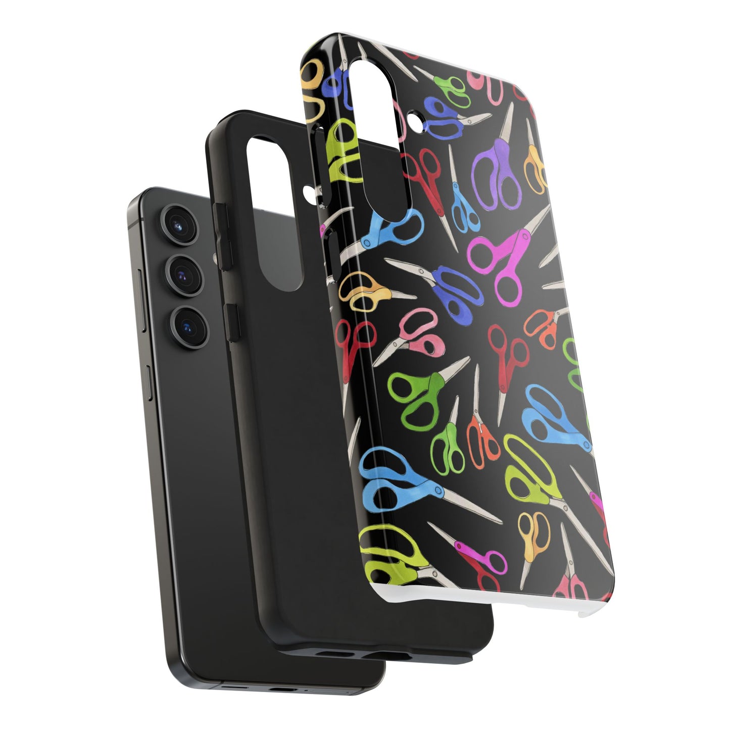 Shear Fun Black Phone Case